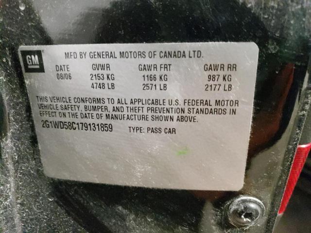 Photo 10 from auction – 2007 CHEVROLET IMPALA SUP with VIN 2G1WD58C179131859