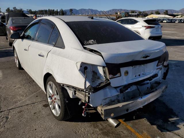 Photo 3 from auction – 2014 CHEVROLET CRUZE LTZ with VIN 1G1PG5SB3E7203767