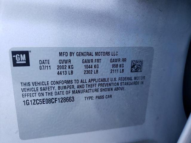 Photo 10 from auction – 2012 CHEVROLET MALIBU 1LT with VIN 1G1ZC5E08CF128663