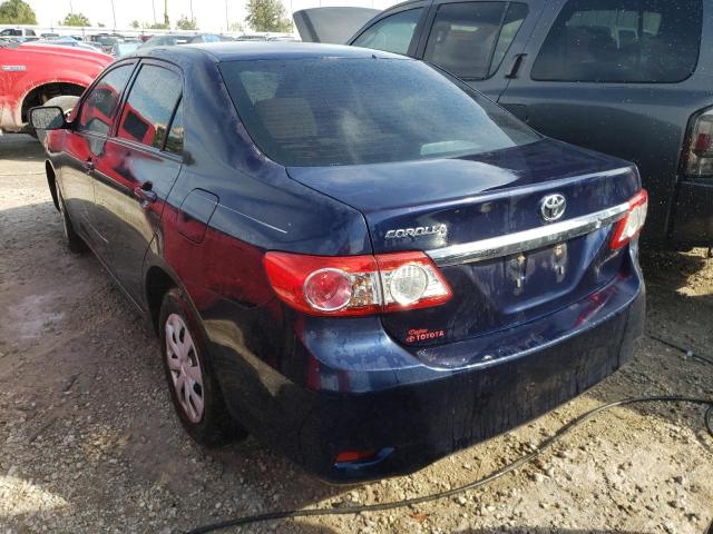 Photo 3 from auction – 2013 TOYOTA COROLLA BA with VIN 2T1BU4EE0DC971973