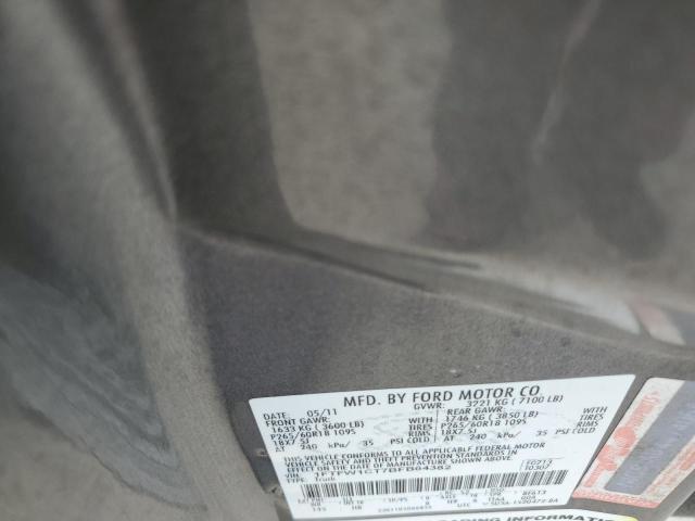 Photo 10 from auction – 2011 FORD F150 SUPER with VIN 1FTFW1CT7BFB64382