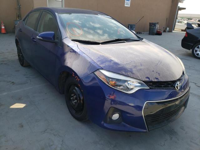 TOYOTA COROLLA L 2014 with VIN 5YFBURHE1EP102986 - Photo from auction