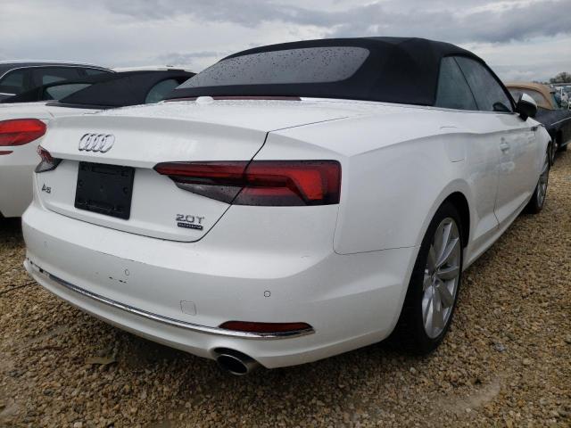Photo 4 from auction – 2018 AUDI A5 PREMIUM with VIN WAUYNGF52JN007145