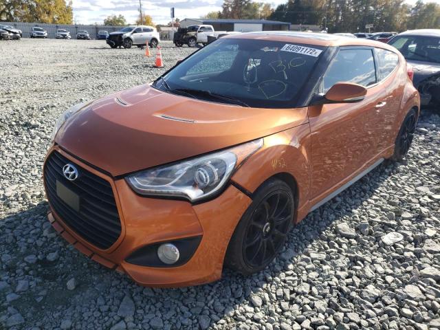 Photo 2 from auction – 2013 HYUNDAI VELOSTER T with VIN KMHTC6AE0DU111630
