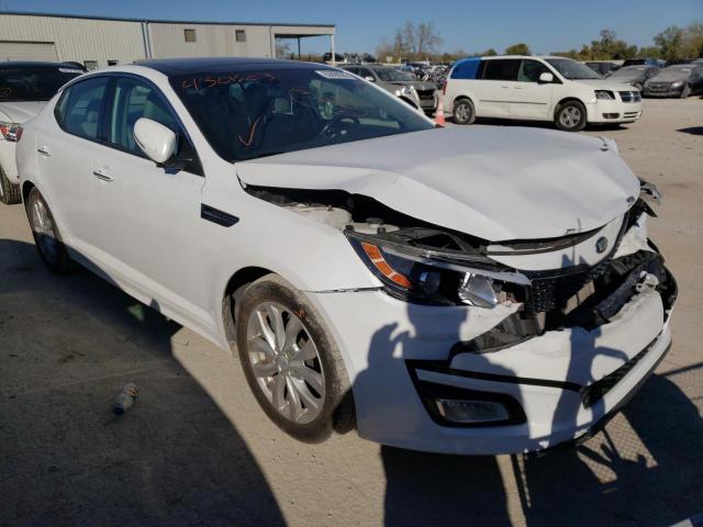 KIA OPTIMA EX 2015 with VIN 5XXGN4A75FG430603 - Photo from auction