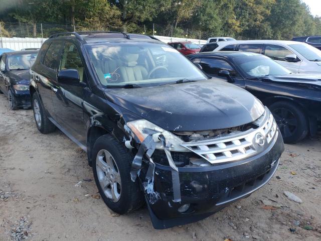 NISSAN MURANO SL 2005 with VIN JN8AZ08T85W315310 - Photo from auction