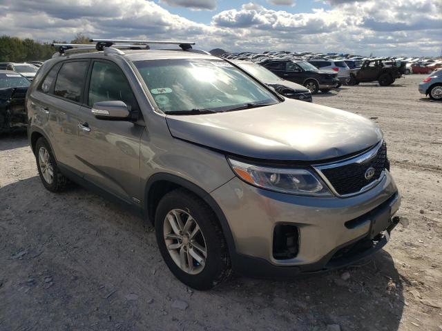 KIA SORENTO LX 2014 with VIN 5XYKTCA69EG526410 - Photo from auction