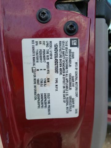 Photo 10 from auction – 2005 CHEVROLET UPLANDER with VIN 1GNDV03L45D270087