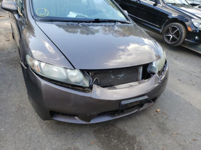 Photo 9 from auction – 2010 HONDA CIVIC LX with VIN 2HGFA1F58AH580290