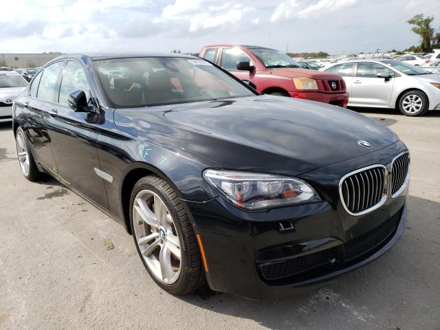 BMW 750 XI 2013 with VIN WBAYB6C5XDD223620 - Photo from auction