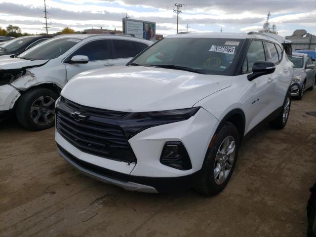Photo 1 from auction – 2020 CHEVROLET BLAZER 2LT with VIN 3GNKBCRS3LS681509