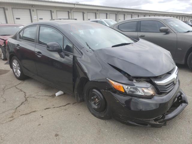 HONDA CIVIC EXL 2012 with VIN 2HGFB2F90CH555683 - Photo from auction
