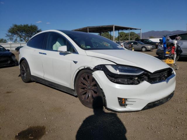 TESLA MODEL X 2018 with VIN 5YJXCDE29JF104366 - Photo from auction