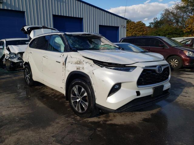 TOYOTA HIGHLANDER 2021 with VIN 5TDGBRCH4MS529355 - Photo from auction