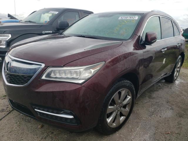 Photo 2 from auction – 2015 ACURA MDX ADVANC with VIN 5FRYD4H85FB015644