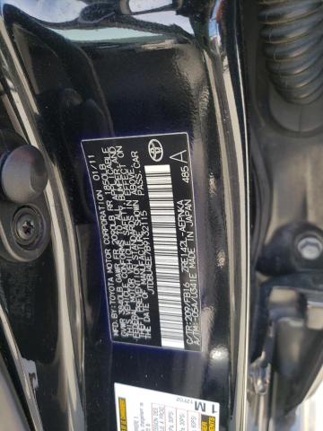 Photo 10 from auction – 2011 TOYOTA COROLLA BA with VIN JTDBU4EE7B9132115