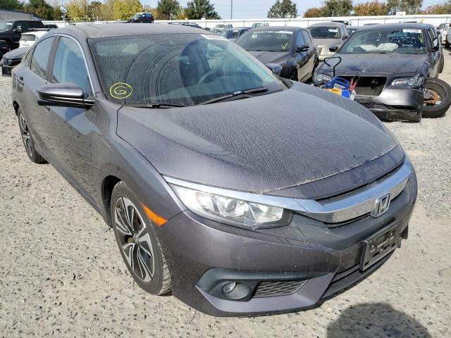 HONDA CIVIC EX 2017 with VIN 2HGFC1F4XHH654417 - Photo from auction