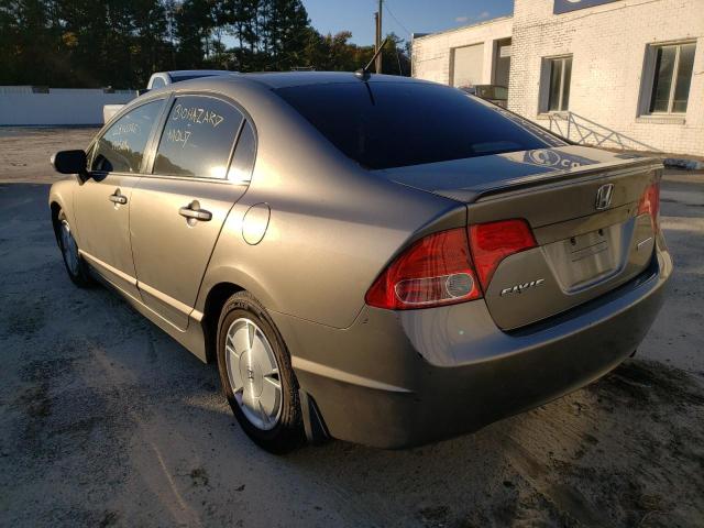 Photo 3 from auction – 2007 HONDA CIVIC HYBR with VIN JHMFA36237S002341
