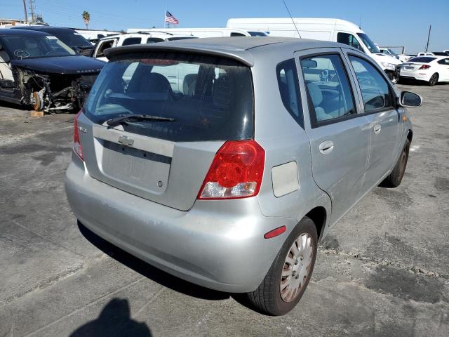 Photo 4 from auction – 2004 CHEVROLET AVEO with VIN KL1TD62684B139865