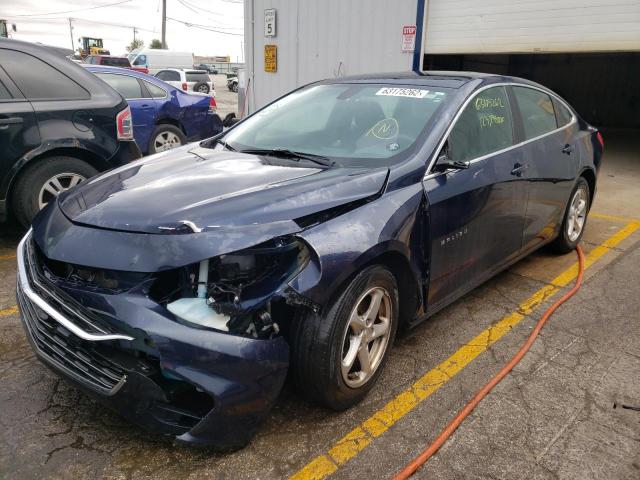 Photo 2 from auction – 2017 CHEVROLET MALIBU LS with VIN 1G1ZB5ST6HF127777