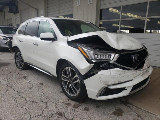 ACURA MDX ADVANC 2017 with VIN 5FRYD4H82HB006502 - Photo from auction