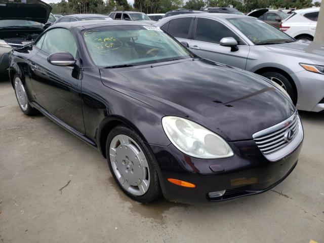 LEXUS SC 430 2002 with VIN JTHFN48Y020020005 - Photo from auction