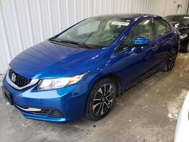 Photo 2 from auction – 2015 HONDA CIVIC EX with VIN 19XFB2F88FE016153