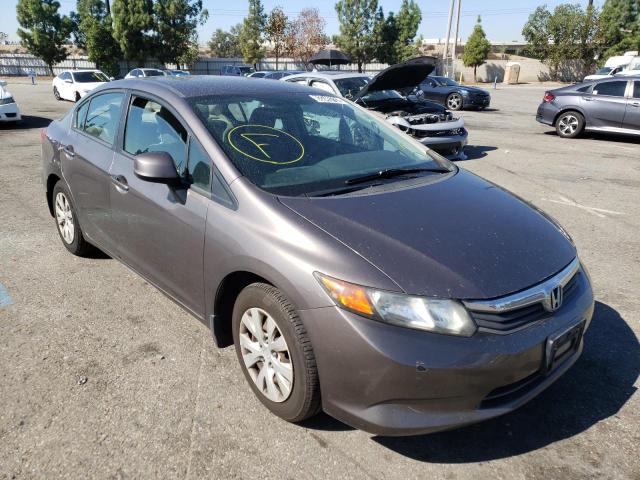Photo 1 from auction – 2012 HONDA CIVIC LX with VIN 19XFB2F5XCE353649