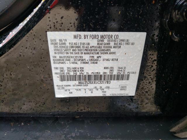 Photo 10 from auction – 2020 FORD ECOSPORT S with VIN MAJ3S2GEXLC321783