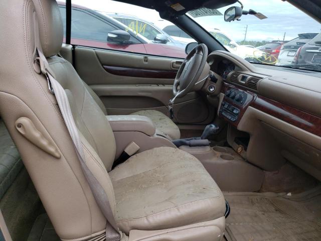 Photo 5 from auction – 2002 CHRYSLER SEBRING LX with VIN 1C3EL55R82N327595