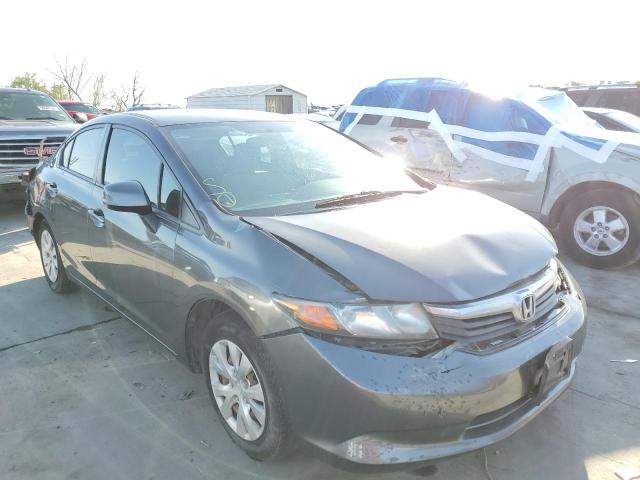 Photo 1 from auction – 2012 HONDA CIVIC LX with VIN 2HGFB2F58CH572664