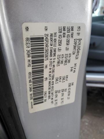 Photo 10 from auction – 2005 DODGE GRAND CARA with VIN 2D4GP24R15R259675