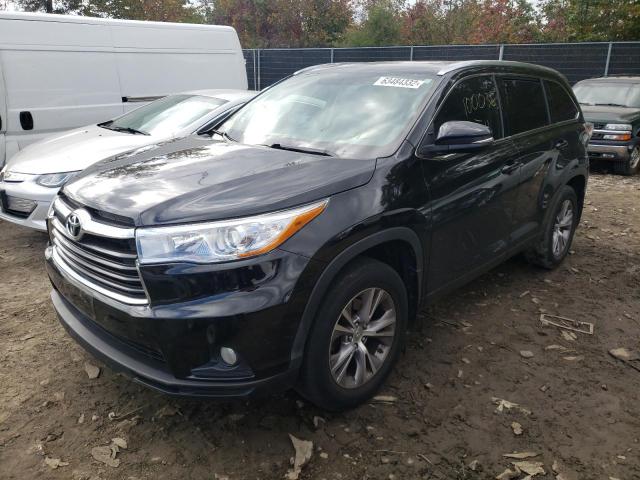 Photo 2 from auction – 2015 TOYOTA HIGHLANDER with VIN 5TDJKRFH8FS198977