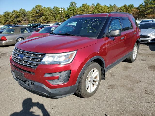 Photo 2 from auction – 2016 FORD EXPLORER with VIN 1FM5K7B88GGB77730