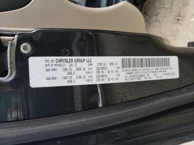 Photo 10 from auction – 2012 DODGE GRAND CARA with VIN 2C4RDGCG2CR388470