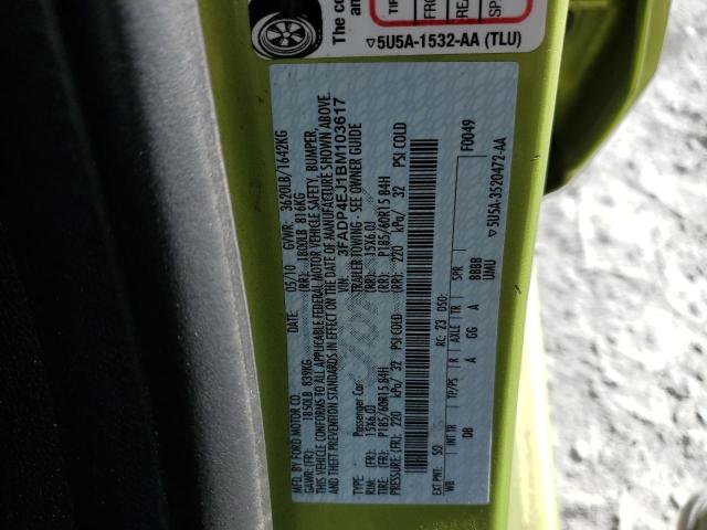 Photo 10 from auction – 2011 FORD FIESTA SE with VIN 3FADP4EJ1BM103617