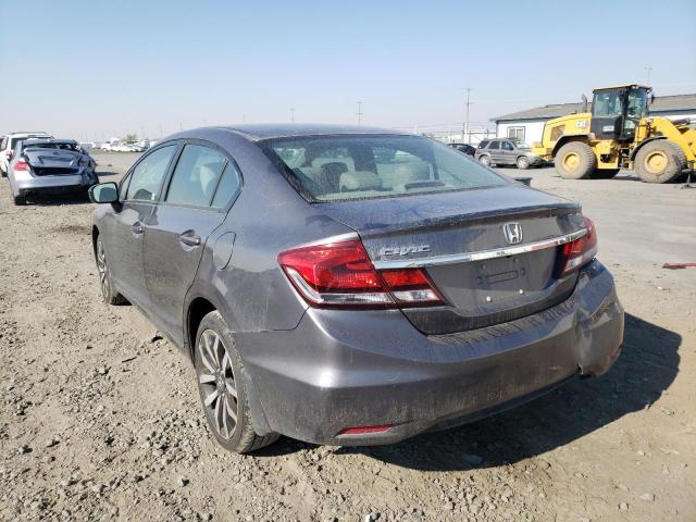 Photo 3 from auction – 2015 HONDA CIVIC EXL with VIN 2HGFB2F93FH548862