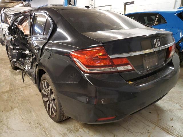 Photo 3 from auction – 2014 HONDA CIVIC EXL with VIN 19XFB2F93EE071584