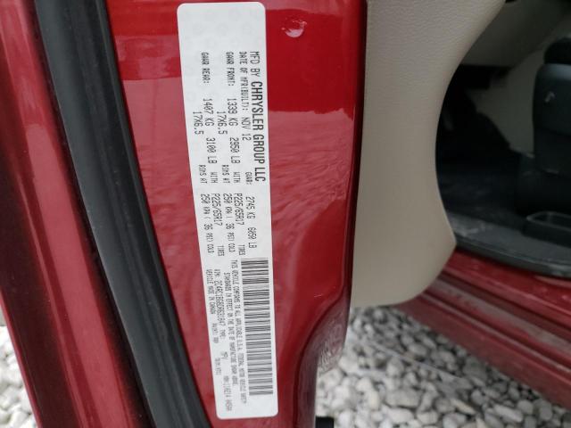 Photo 10 from auction – 2013 CHRYSLER TOWN & COU with VIN 2C4RC1BG8DR631847