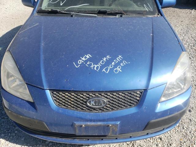 Photo 9 from auction – 2007 KIA RIO BASE with VIN KNADE123976231418