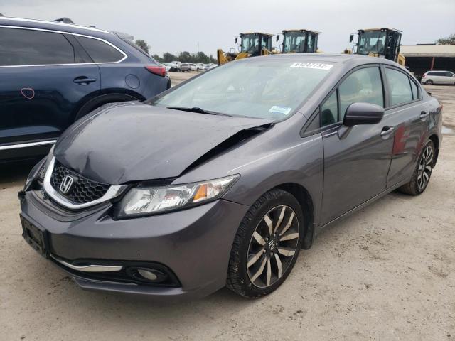 Photo 2 from auction – 2015 HONDA CIVIC EXL with VIN 19XFB2F92FE056253