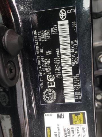 Photo 10 from auction – 2020 TOYOTA COROLLA LE with VIN 5YFBPRBE5LP049089