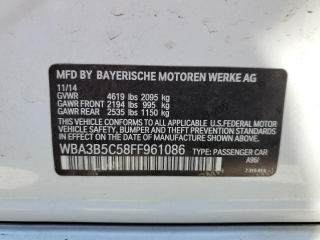 Photo 10 from auction – 2015 BMW 328 XI SUL with VIN WBA3B5C58FF961086