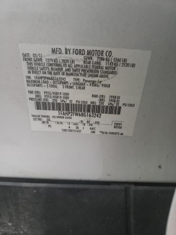 Photo 10 from auction – 2011 FORD TAURUS LIM with VIN 1FAHP2FW6BG163242