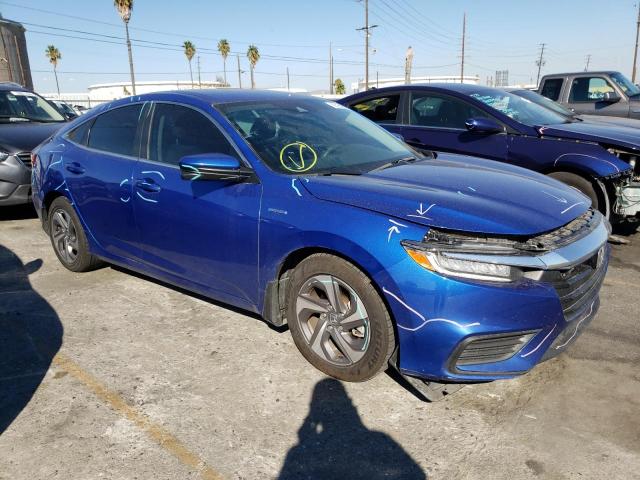 Photo 1 from auction – 2019 HONDA INSIGHT EX with VIN 19XZE4F54KE028526