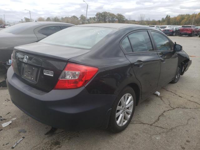 Photo 4 from auction – 2012 HONDA CIVIC EXL with VIN 2HGFB2F90CH555683