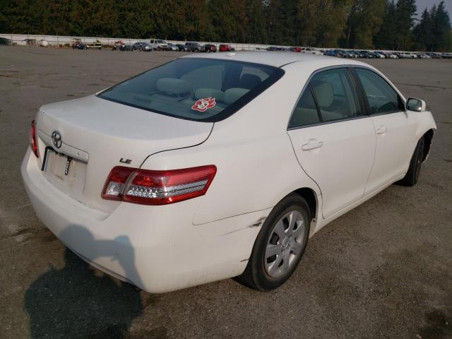 Photo 4 from auction – 2011 TOYOTA CAMRY BASE with VIN 4T4BF3EK5BR145874