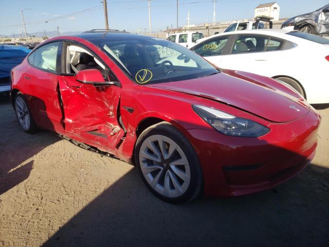 Photo 4 from auction – 2022 TESLA MODEL 3 with VIN 5YJ3E1EA3NF144401