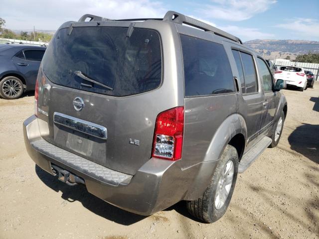 Photo 4 from auction – 2005 NISSAN PATHFINDER with VIN 5N1AR18U85C703001