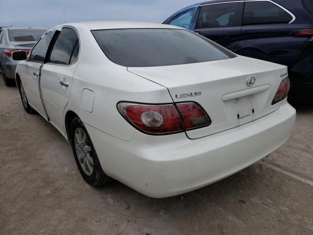 Photo 3 from auction – 2004 LEXUS ES 330 with VIN JTHBA30G945024101